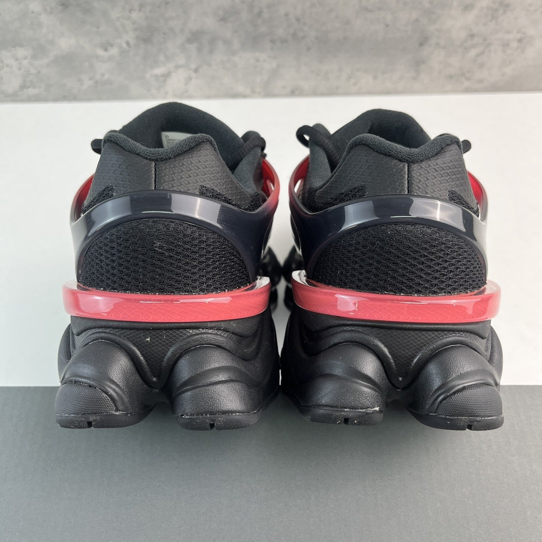 NB 9060 Black Red Gradient