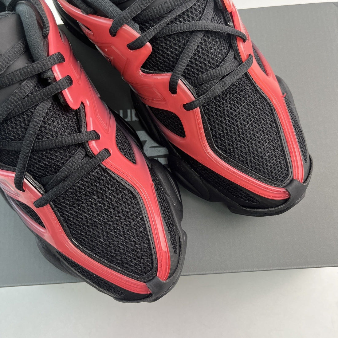 NB 9060 Black Red Gradient