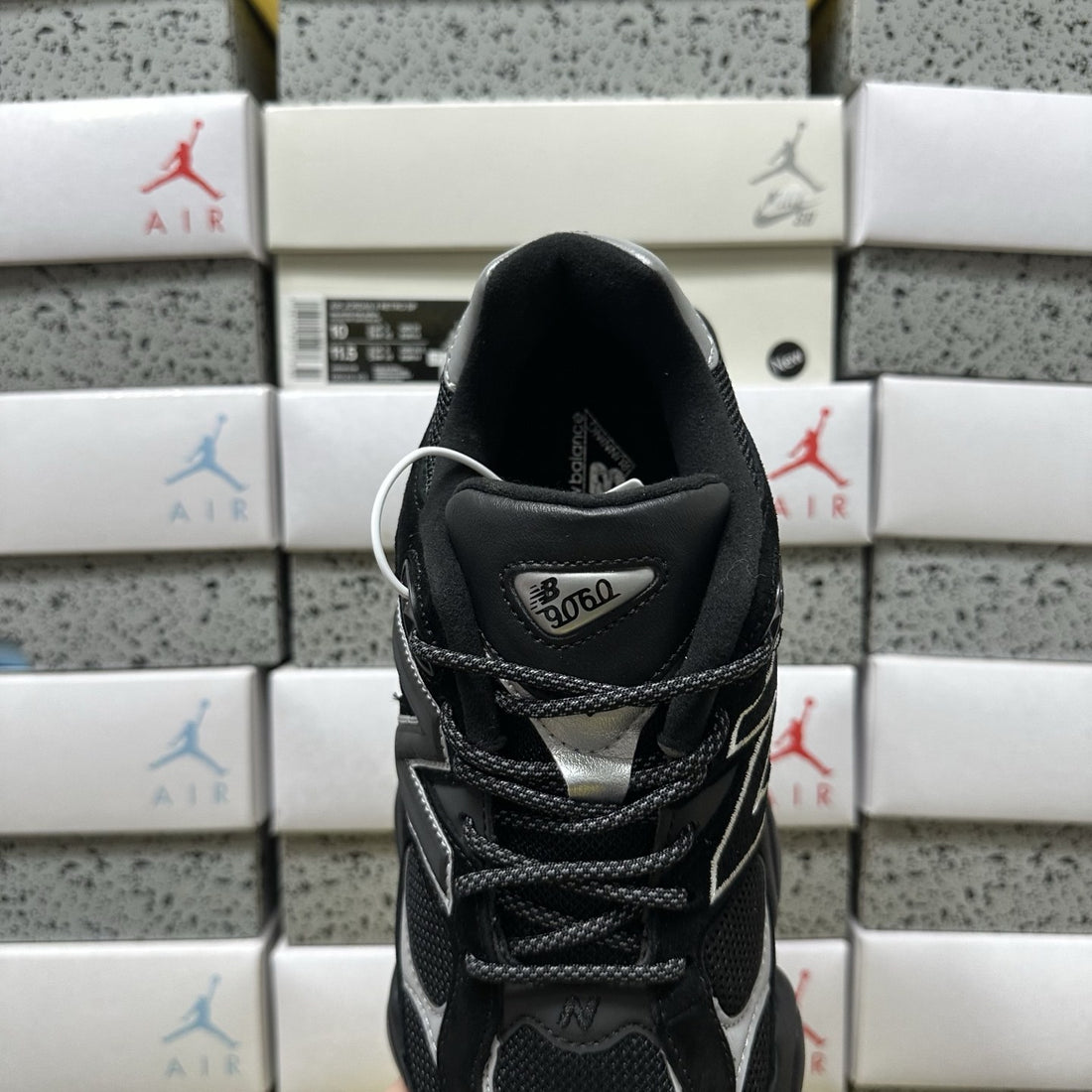 NB 9060 Black Silver