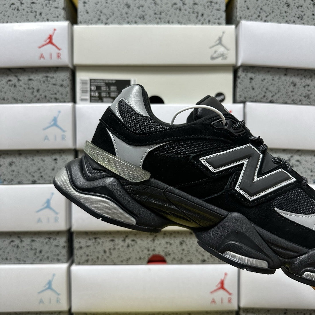 NB 9060 Black Silver