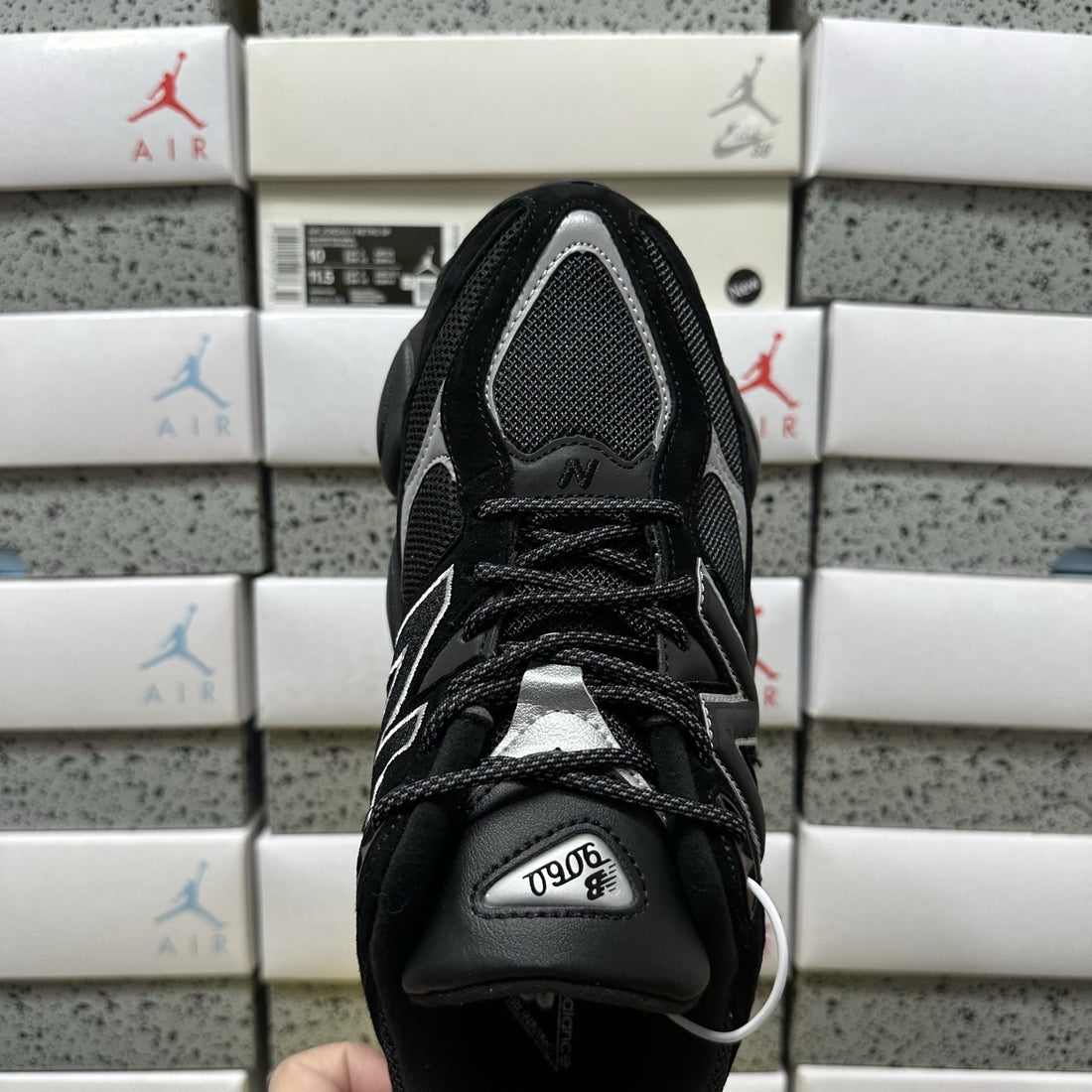 NB 9060 Black Silver