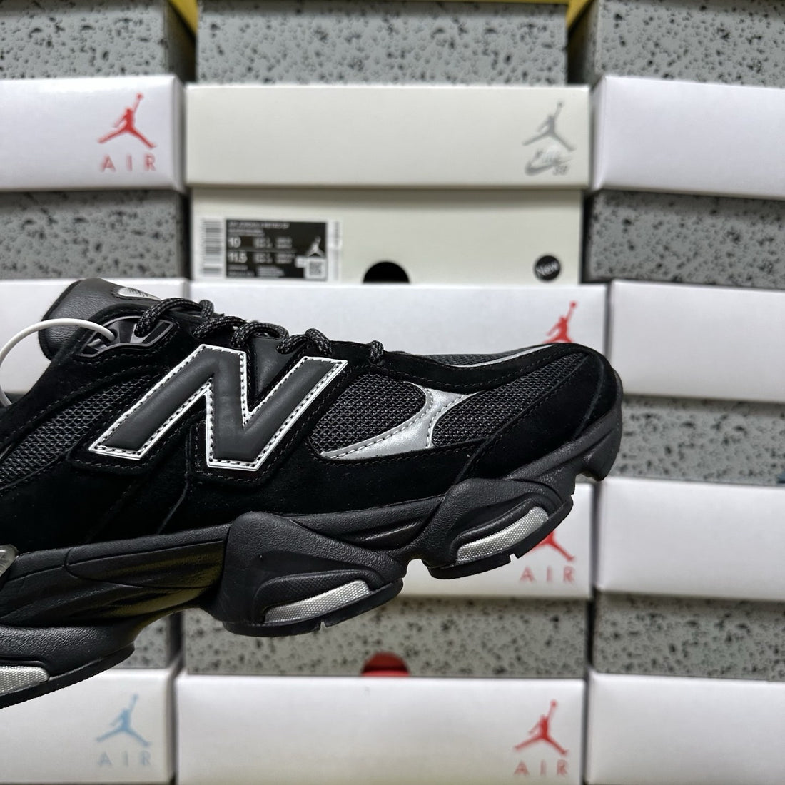 NB 9060 Black Silver