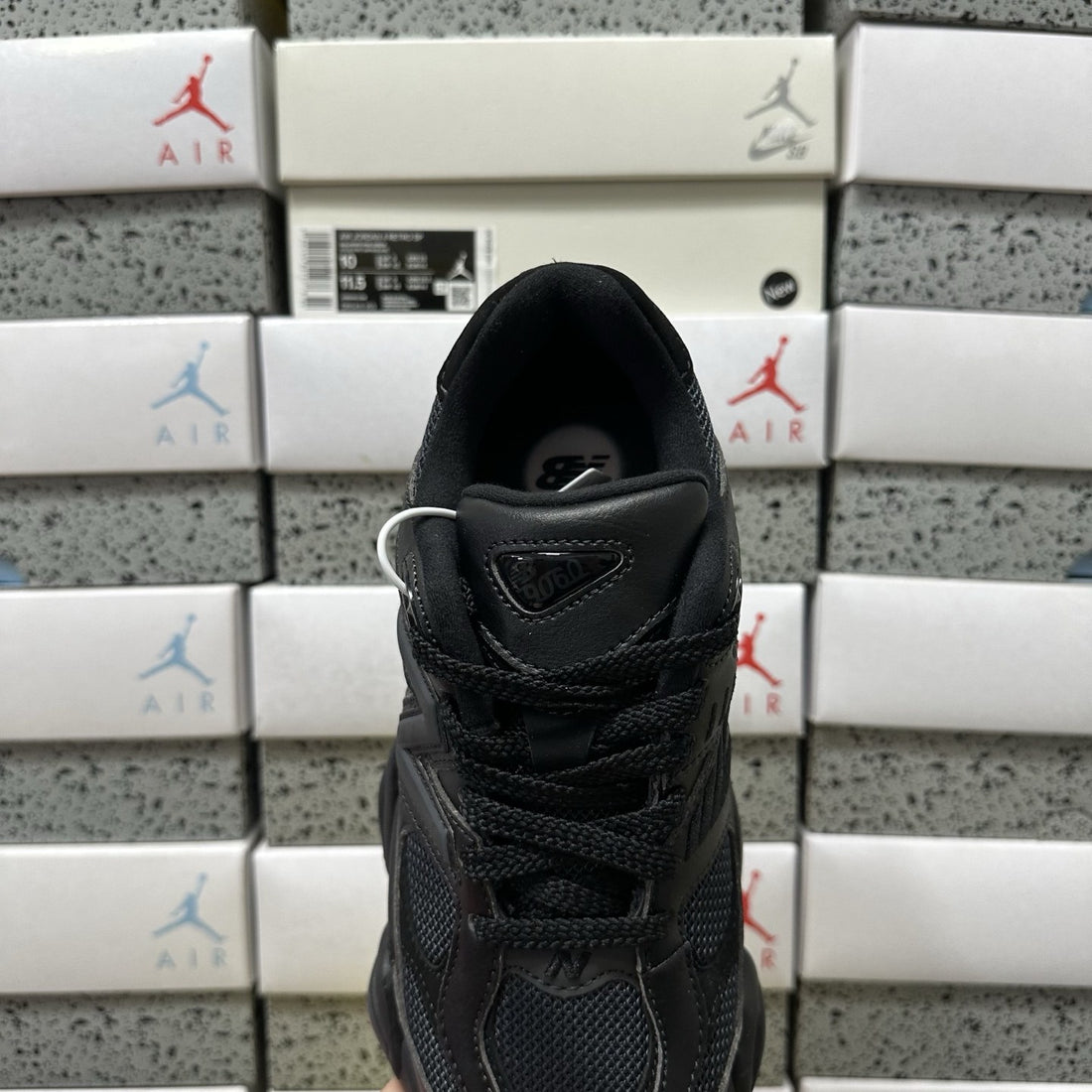 NB 9060 Black Suede