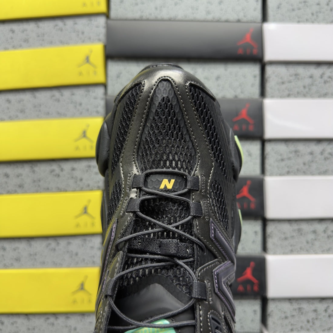 NB 9060 Black Violet Lime