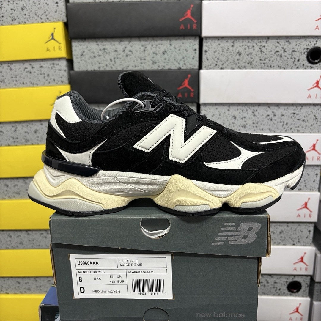 NB 9060 Black White Bold