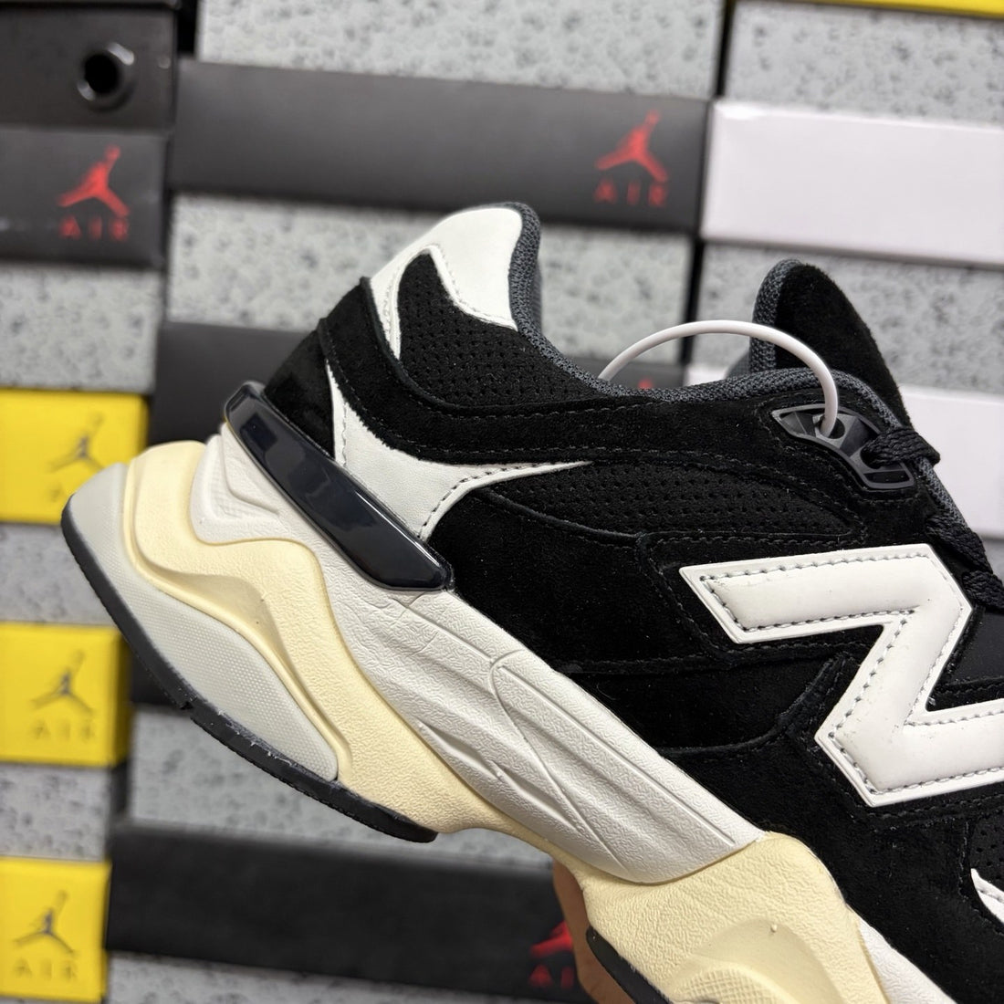 NB 9060 Black White Bold