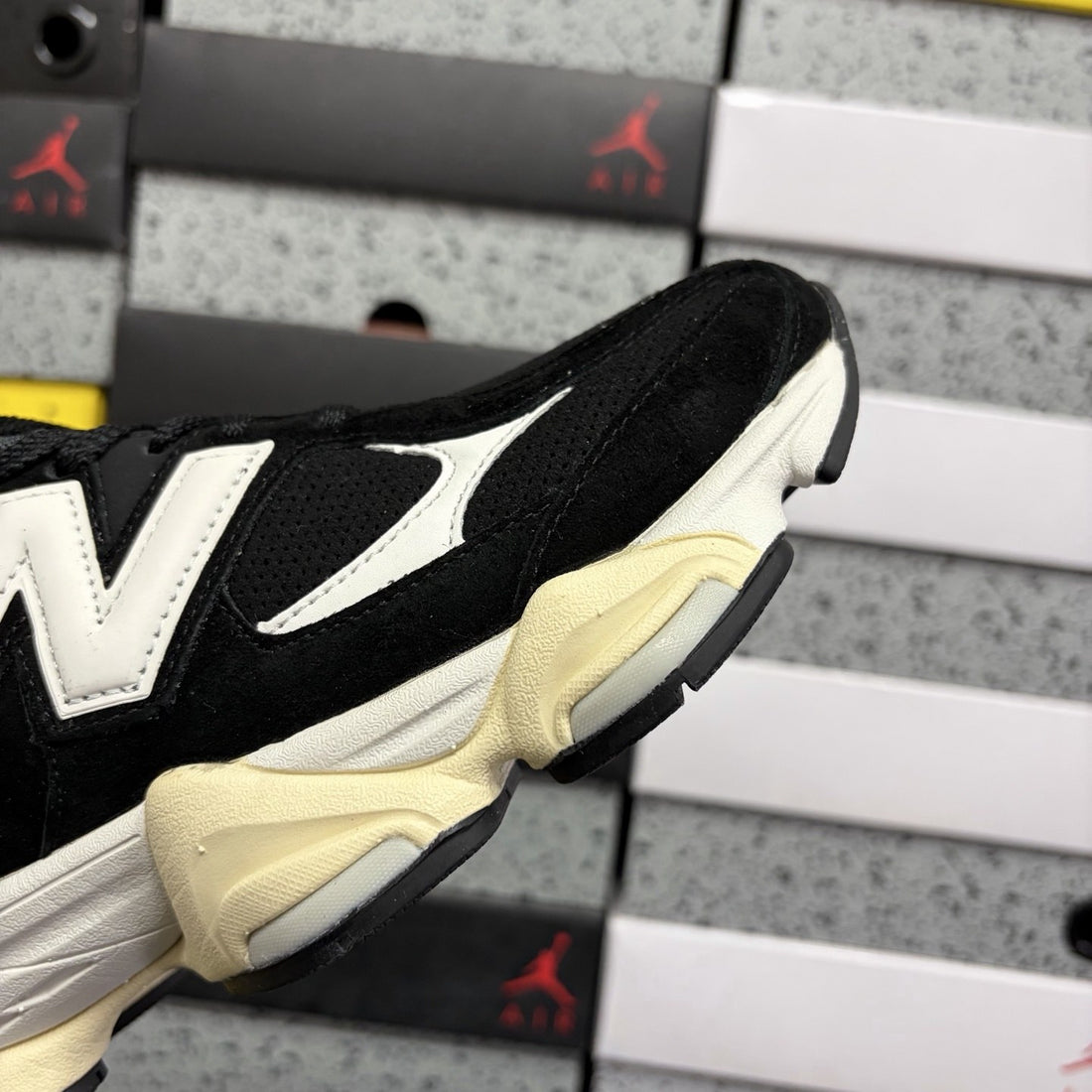 NB 9060 Black White Bold
