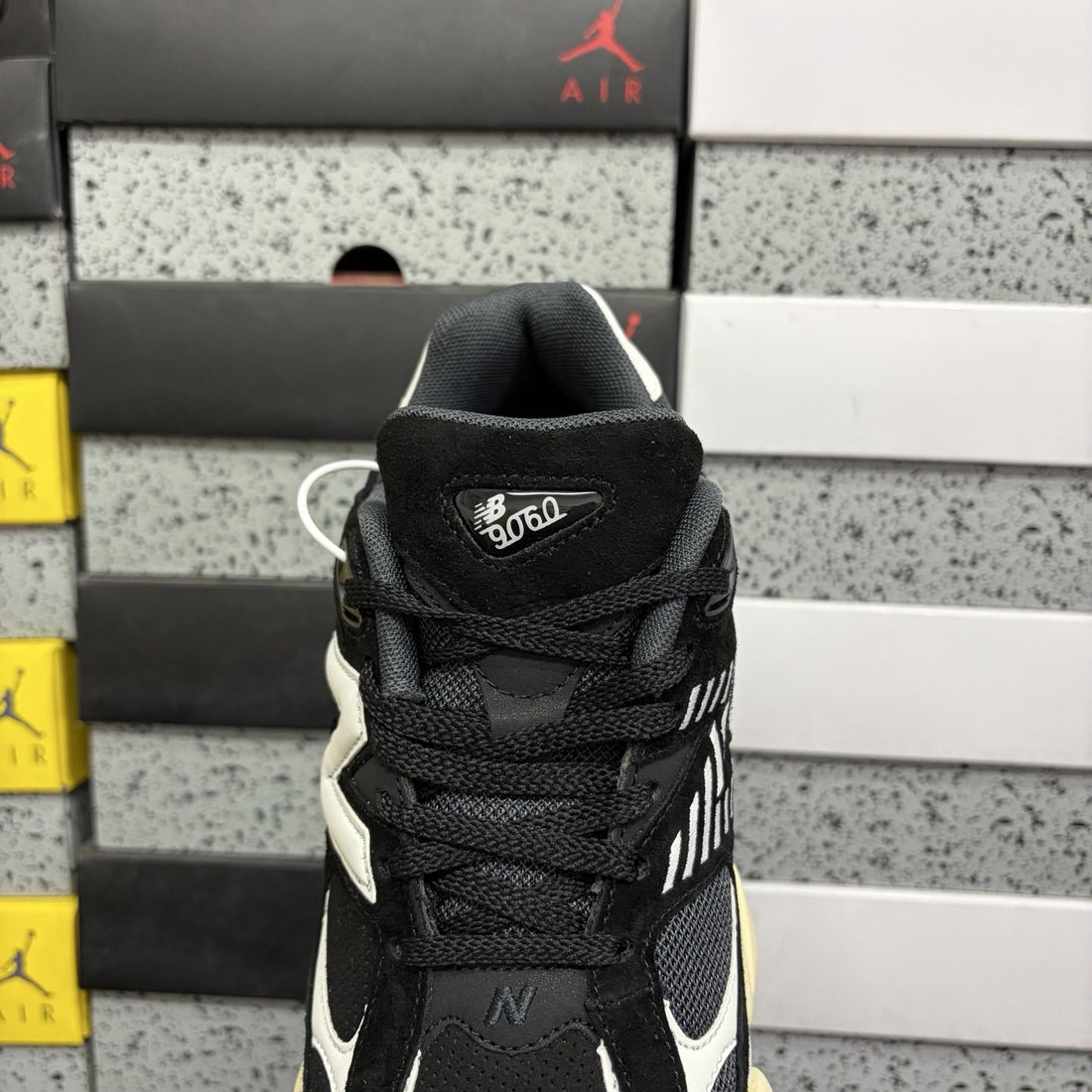 NB 9060 Black White Bold