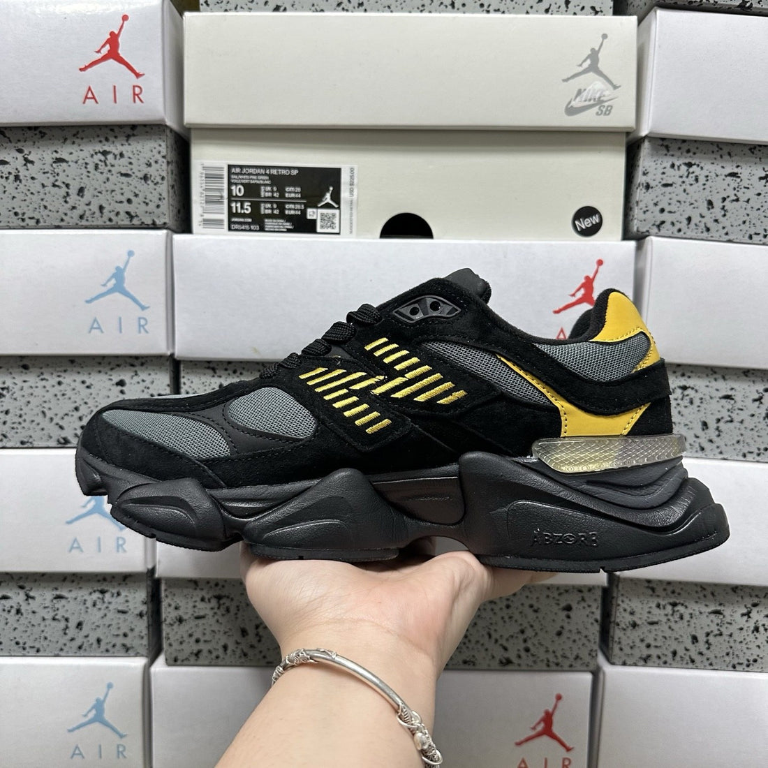 NB 9060 Black Yellow