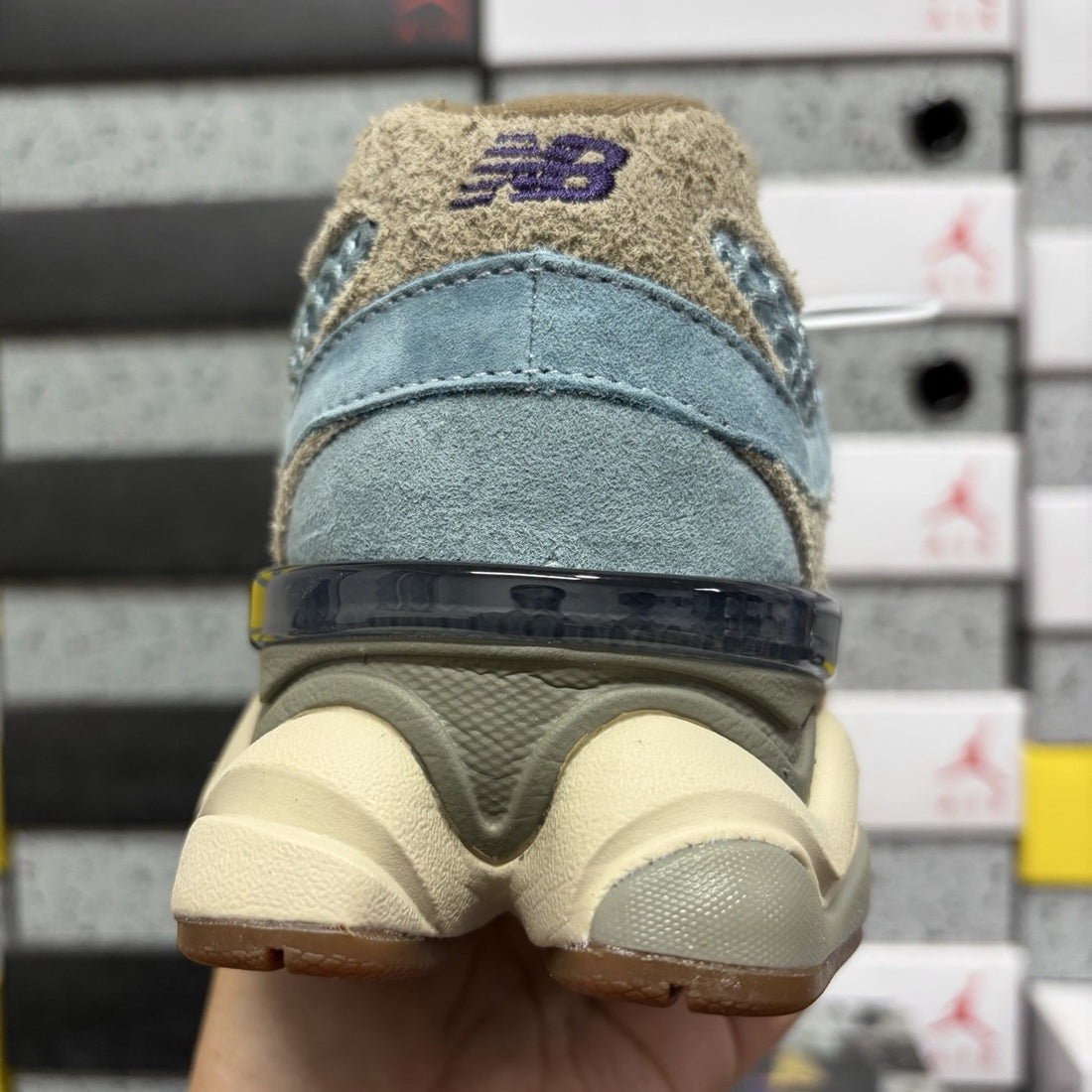 NB 9060 Blue Denim Suede