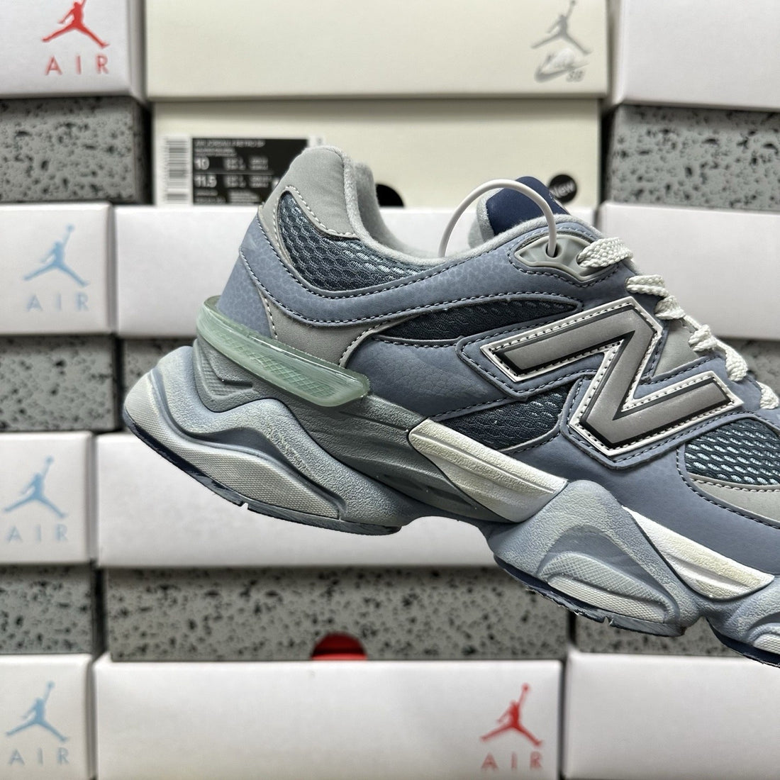 NB 9060 Blue Grey Mesh