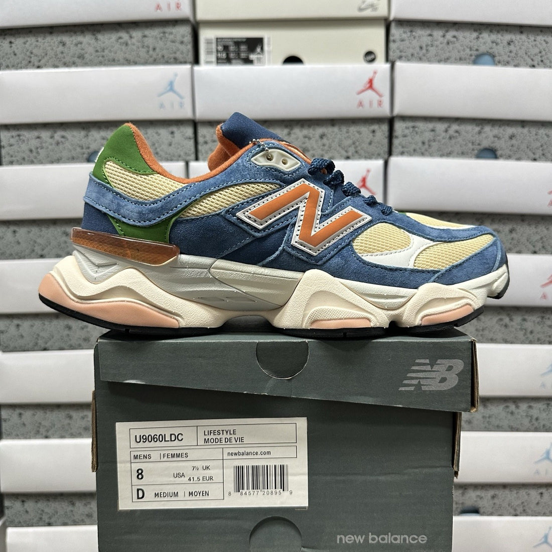 NB 9060 Blue Multicolor Orange