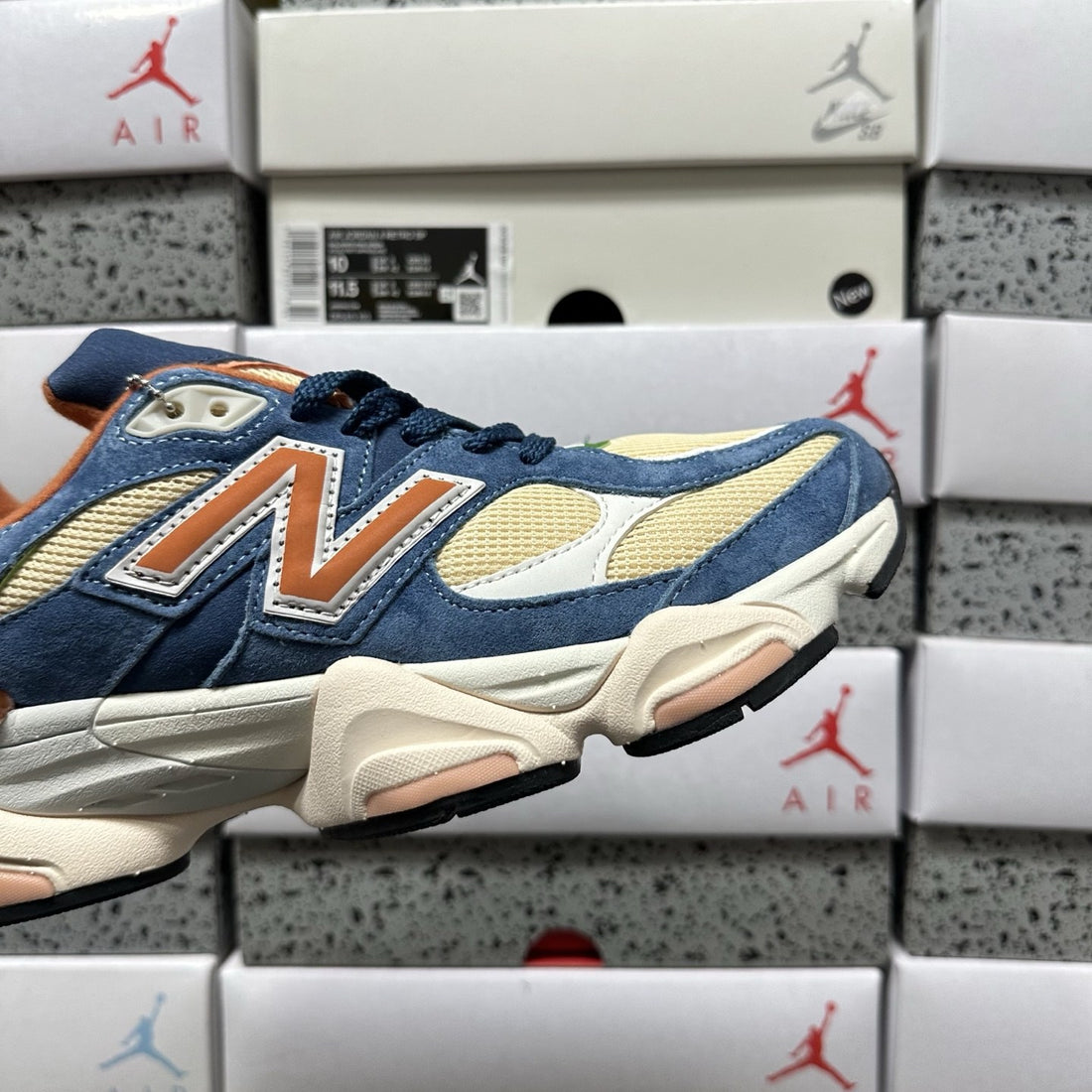 NB 9060 Blue Multicolor Orange