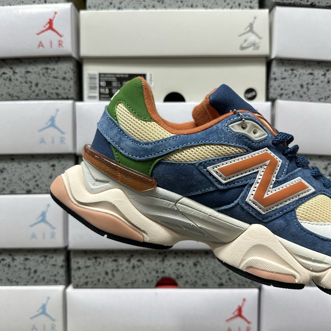 NB 9060 Blue Multicolor Orange