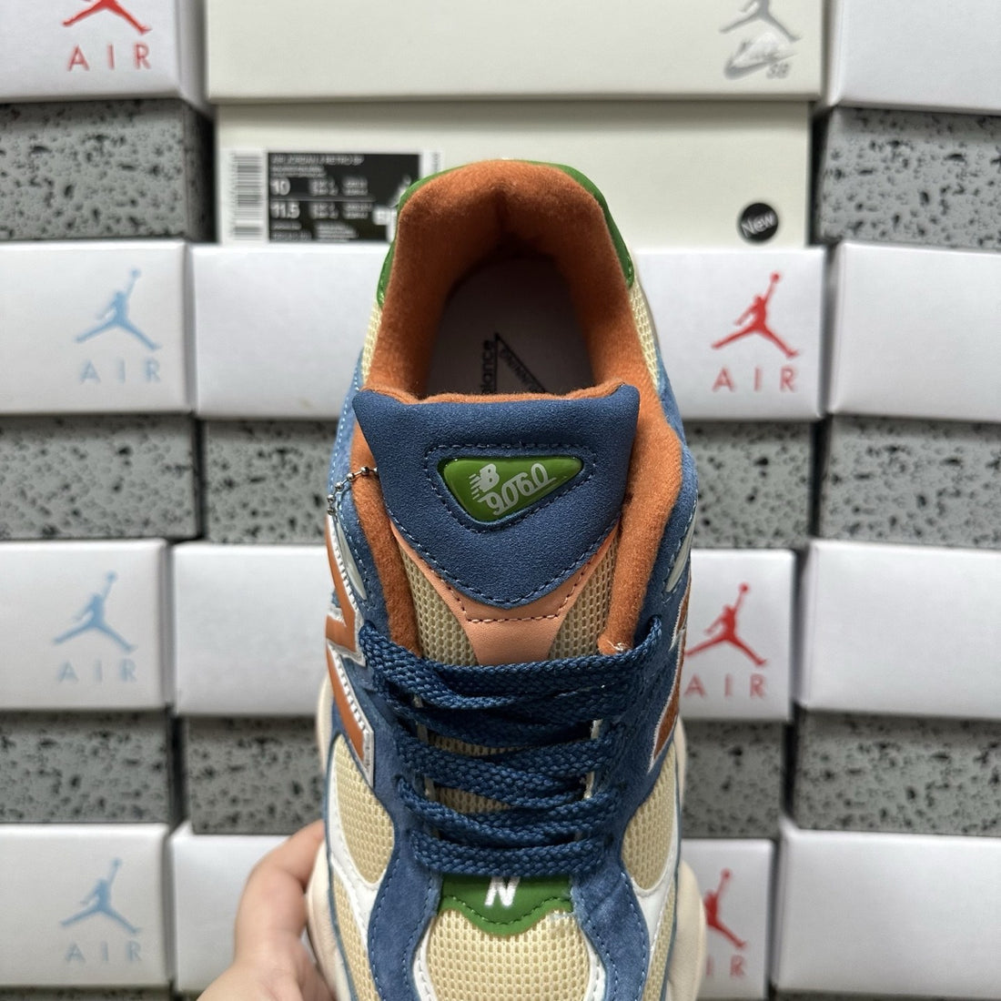 NB 9060 Blue Multicolor Orange