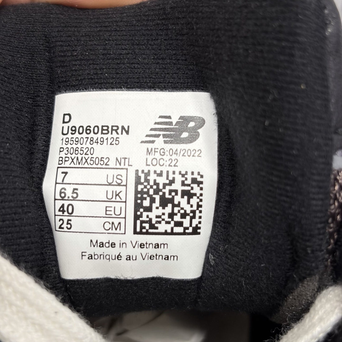 NB 9060 Brown Black Suede