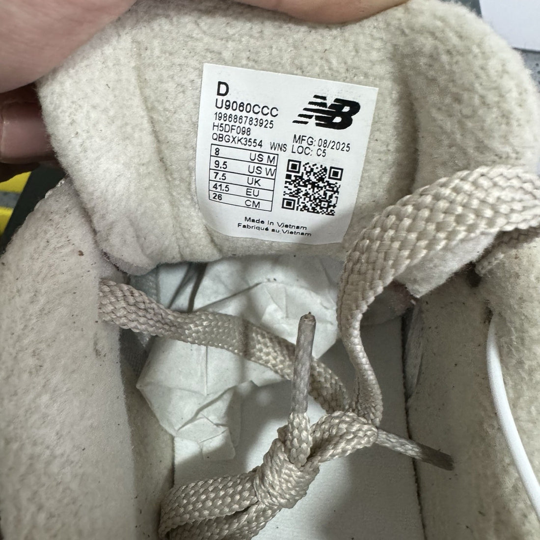 NB 9060 Brown Cream Suede