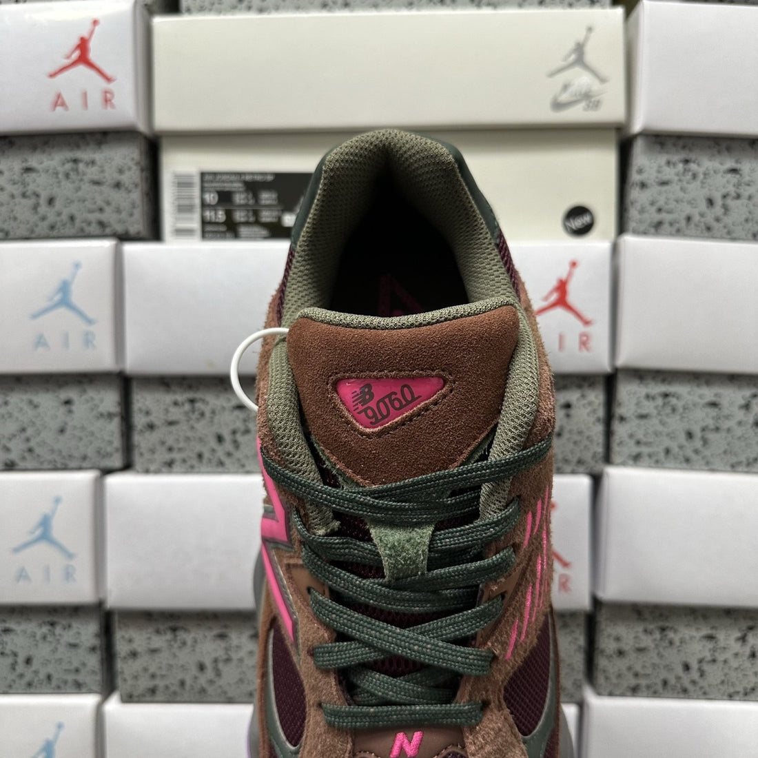 NB 9060 Brown Pink Purple