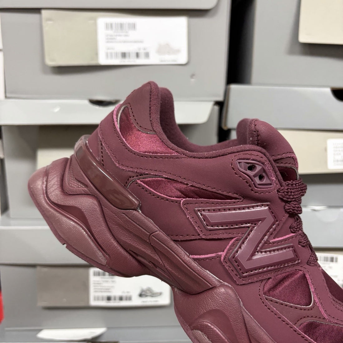 NB 9060 Burgundy Monochrome