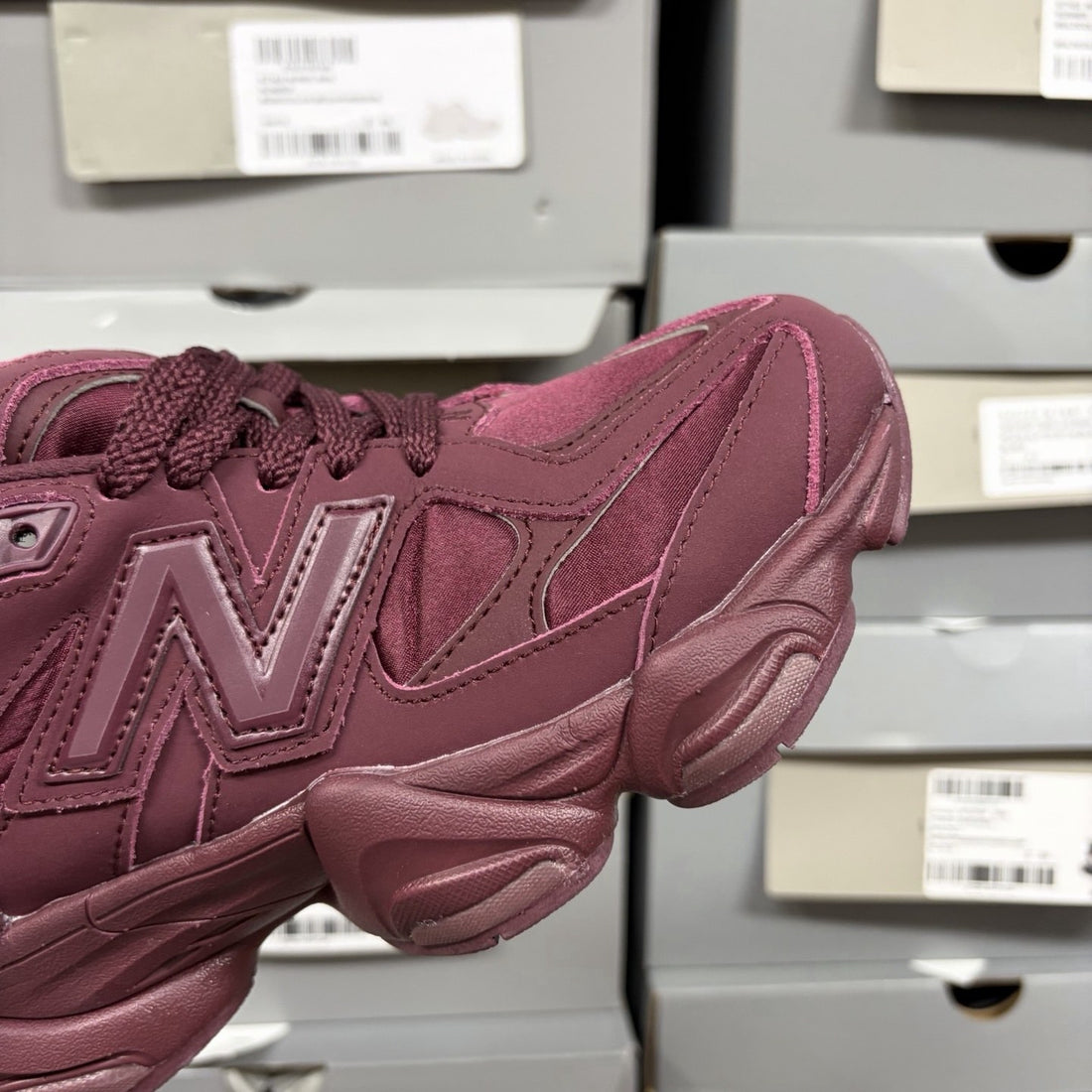 NB 9060 Burgundy Monochrome