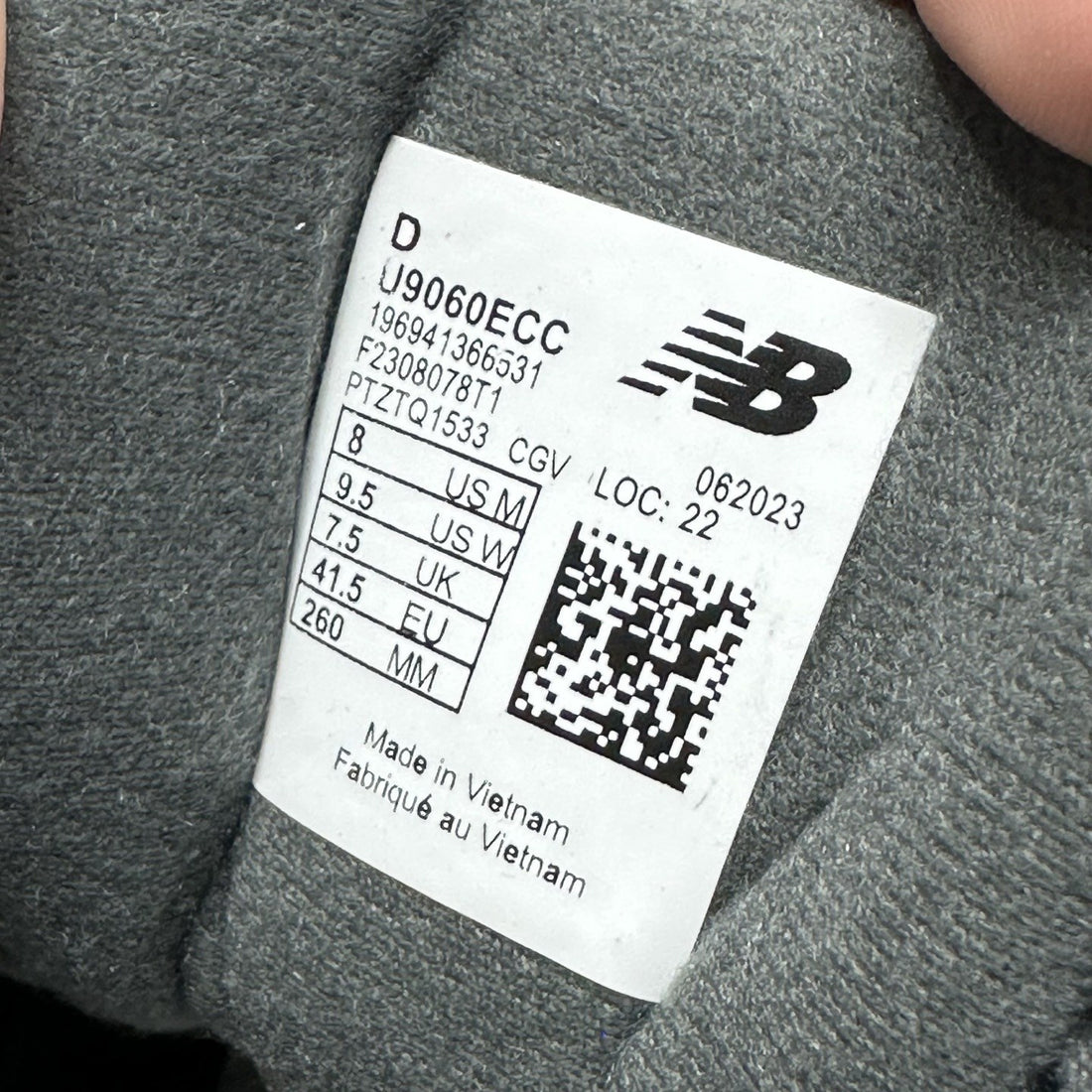 NB 9060 Charcoal Navy