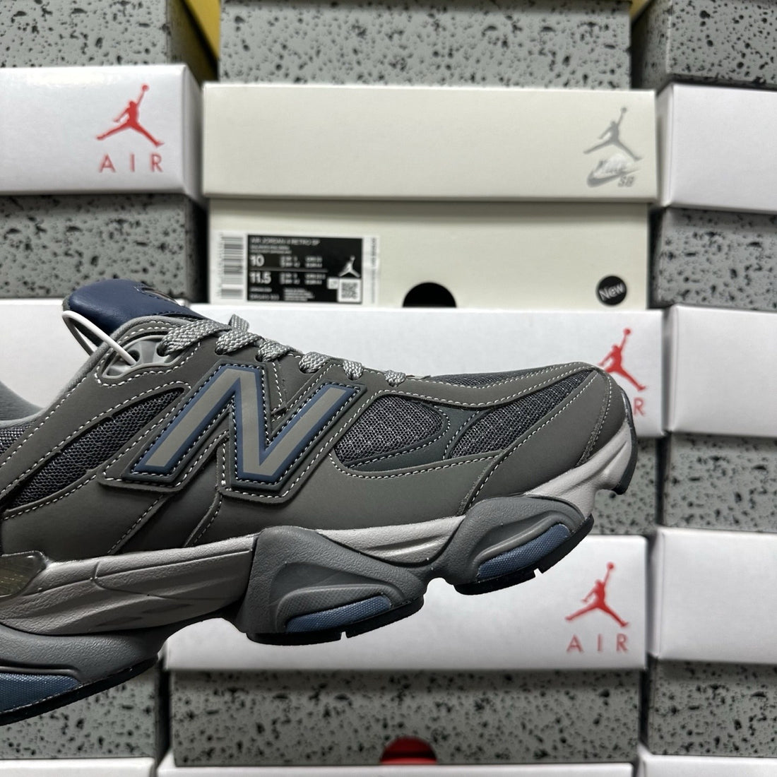 NB 9060 Charcoal Navy