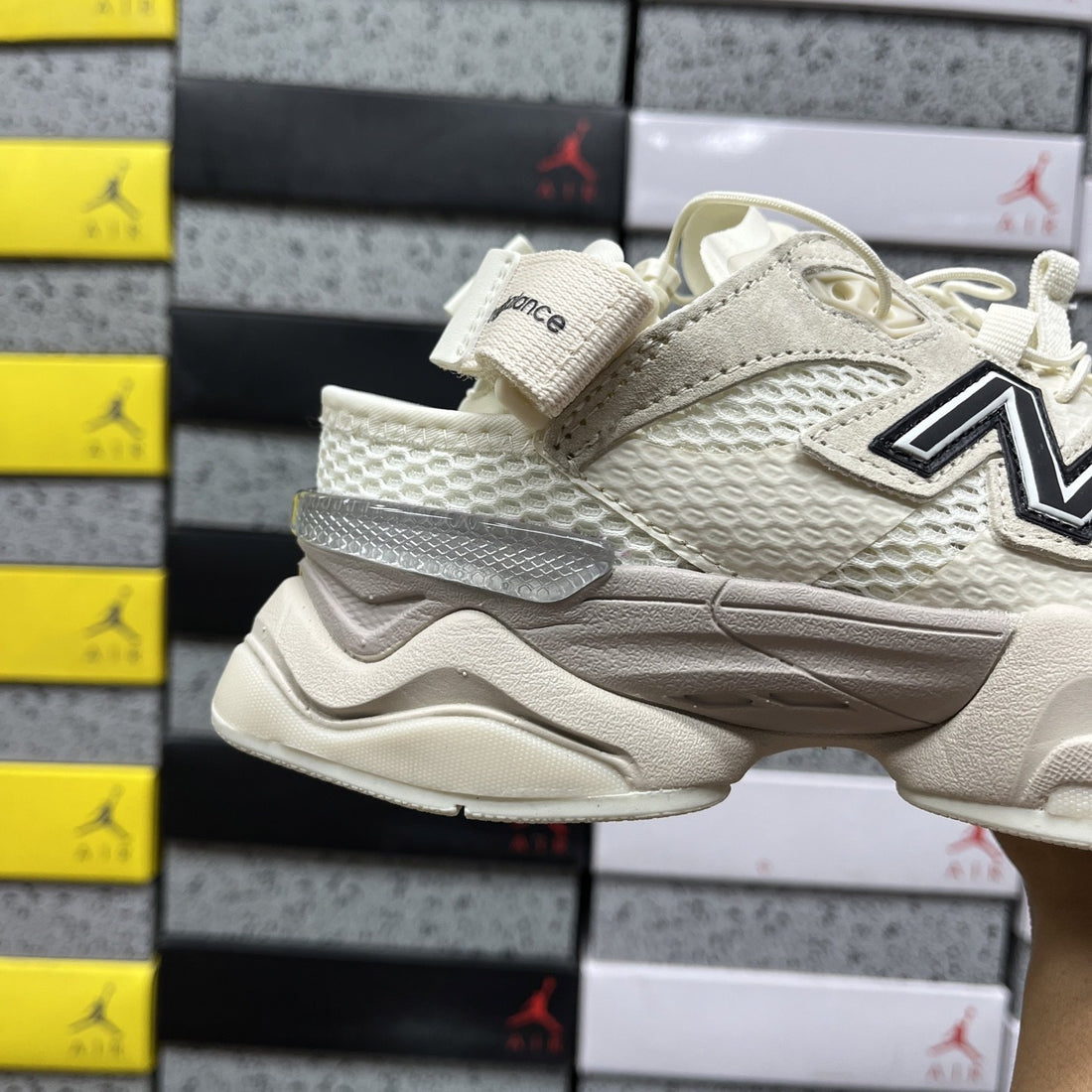 NB 9060 Cream Black