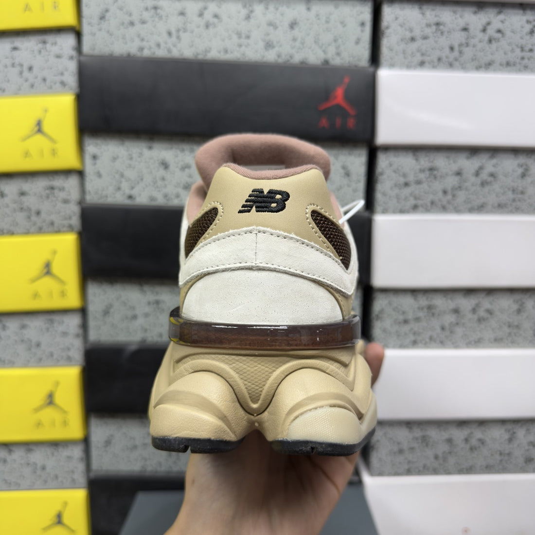 NB 9060 Cream Brown Cocoa