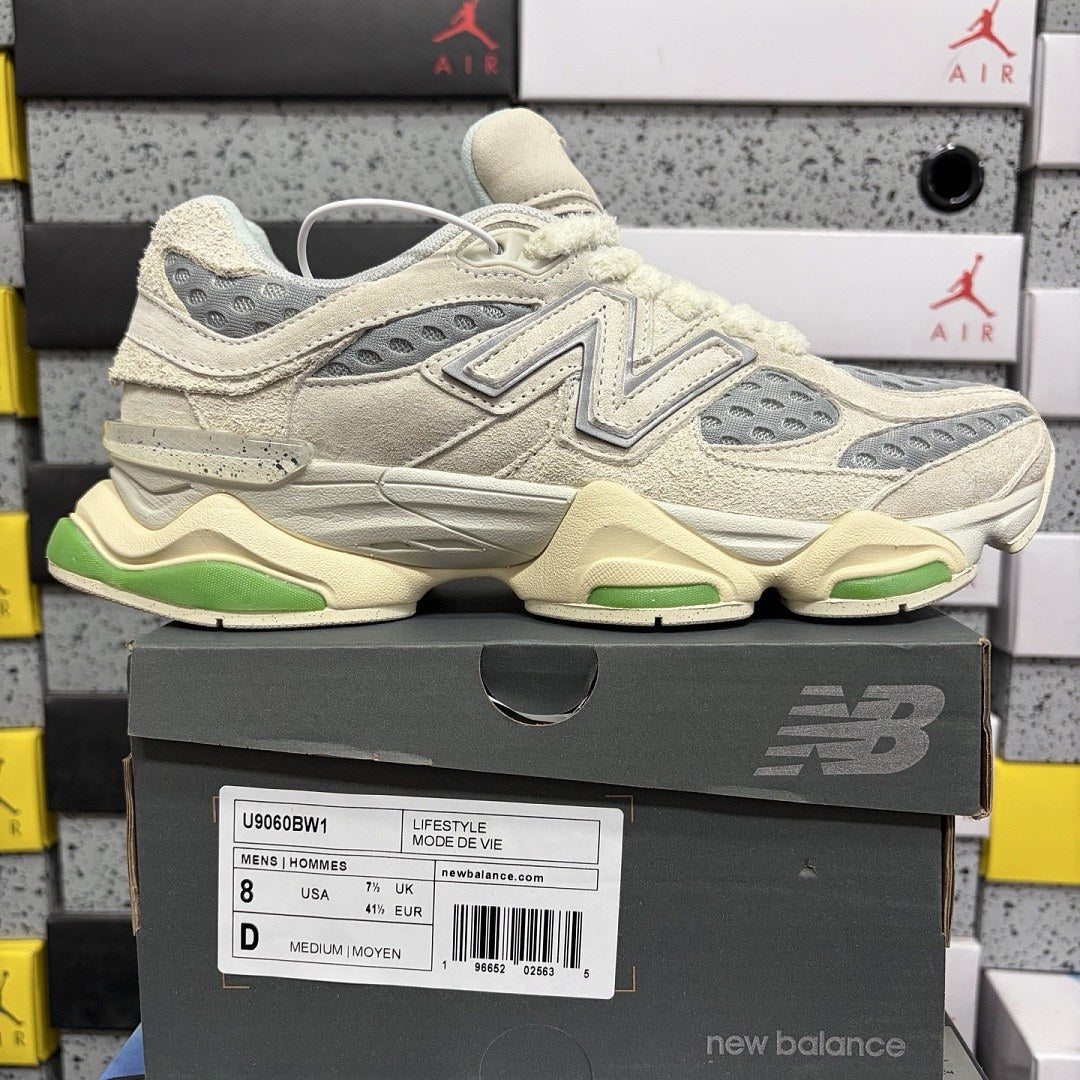 NB 9060 Cream Green Sole