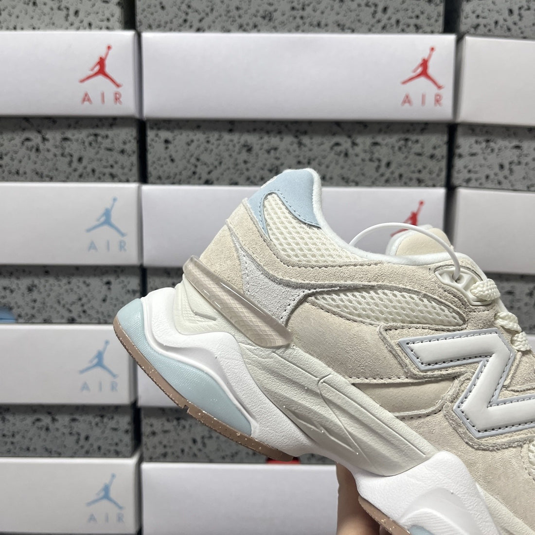 NB 9060 Cream Ice Blue