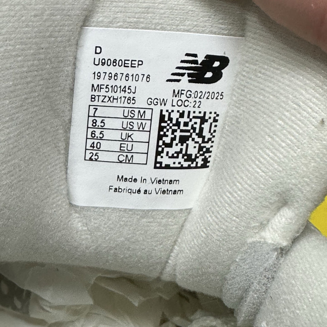 NB 9060 Cream Mint