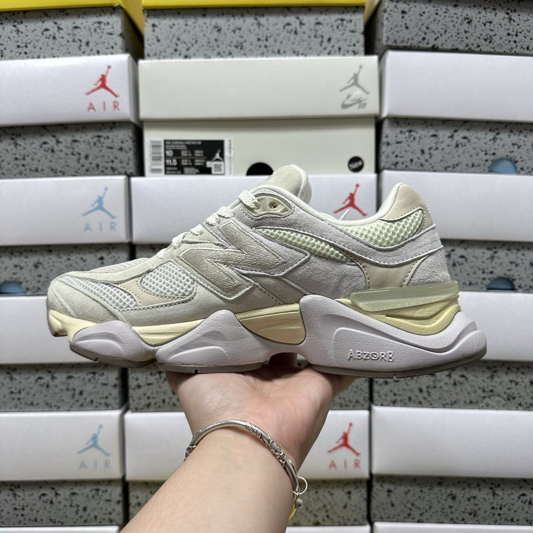 NB 9060 Cream Mint