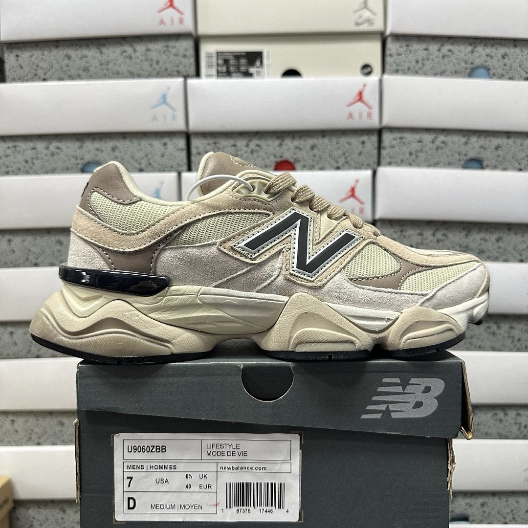 NB 9060 Cream Navy Grey