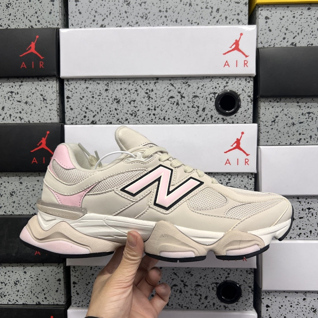 NB 9060 Cream Pink