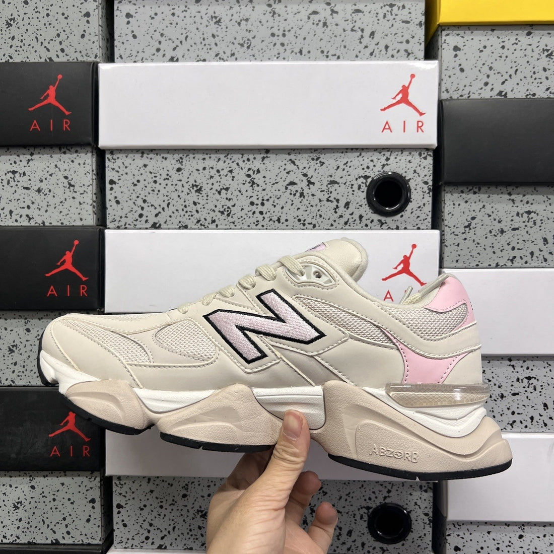 NB 9060 Cream Pink