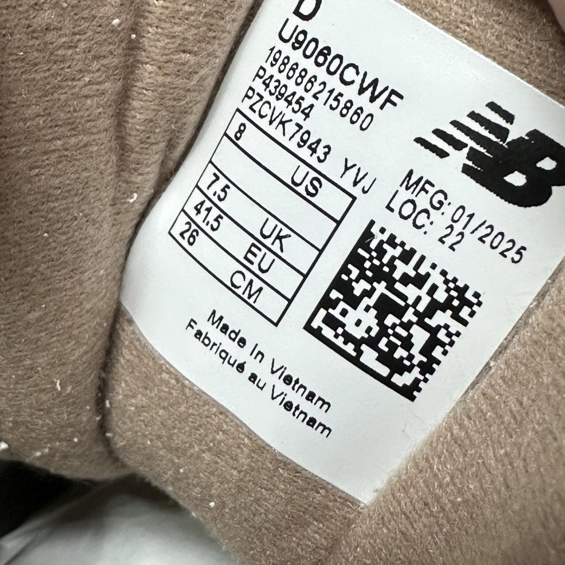 NB 9060 Cream Rust