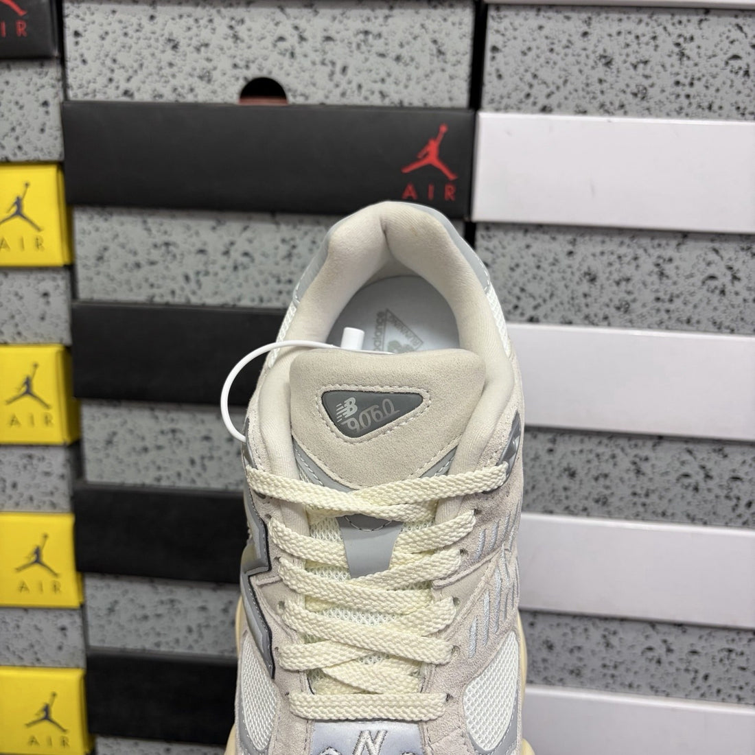 NB 9060 Cream Silver