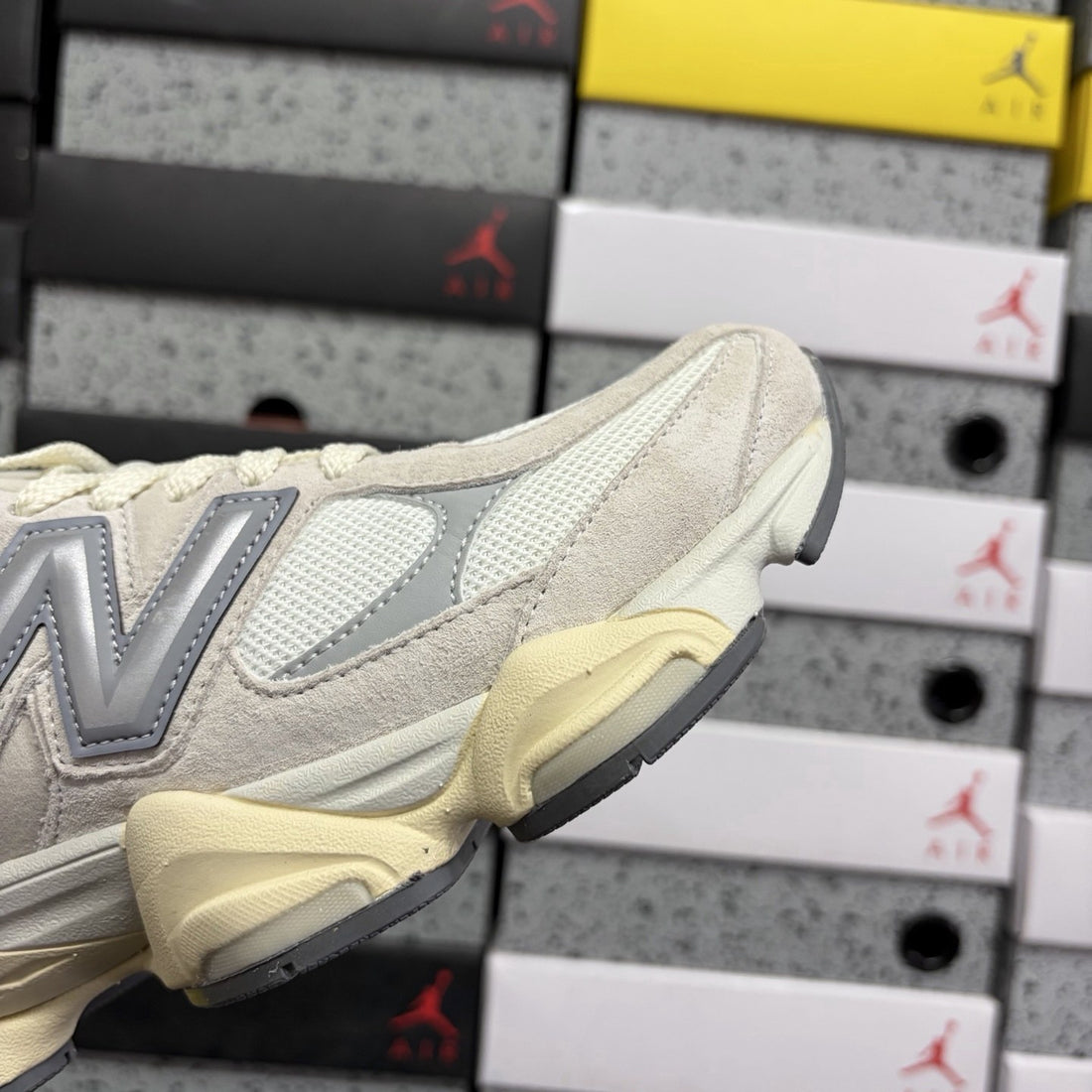 NB 9060 Cream Silver