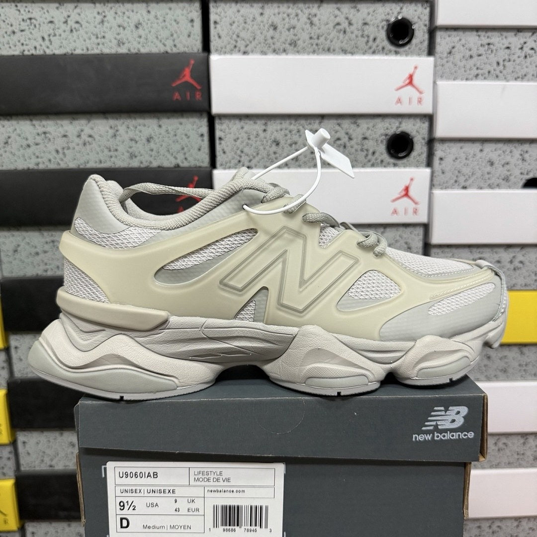 NB 9060 Cream Silver Sheen