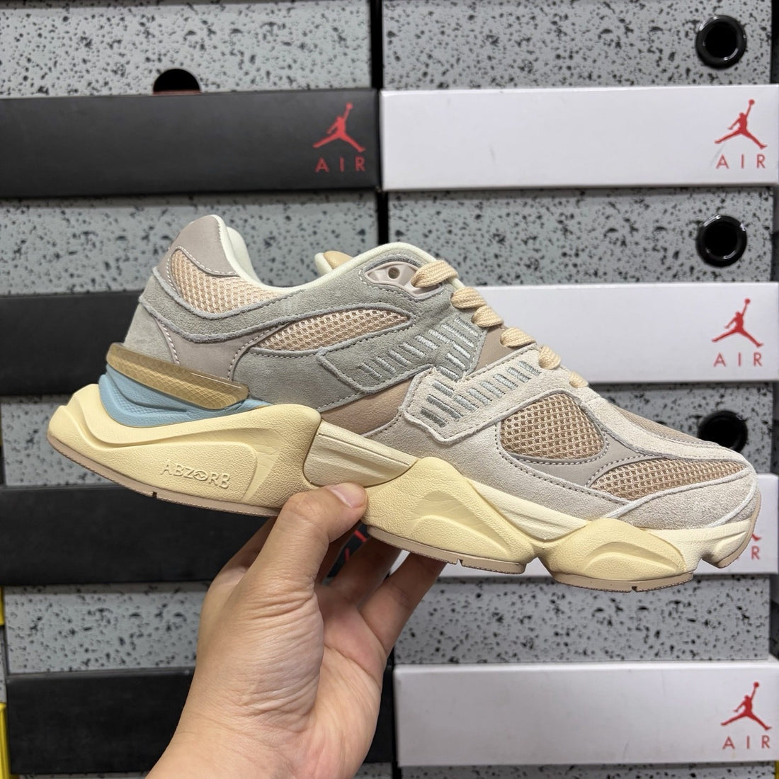 NB 9060 Cream Sky Sole