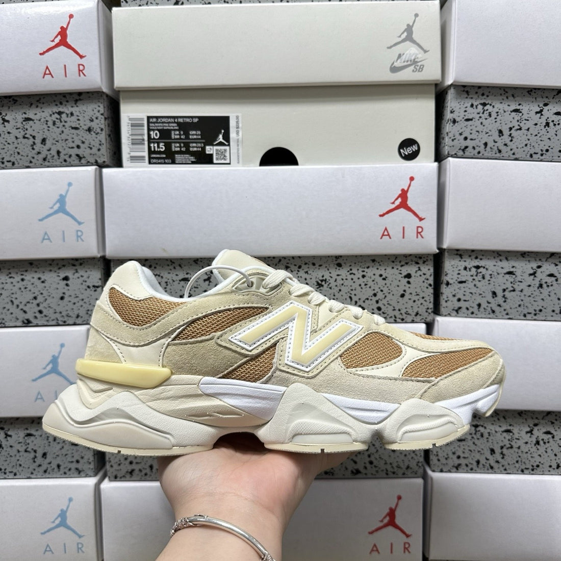 NB 9060 Cream Tan