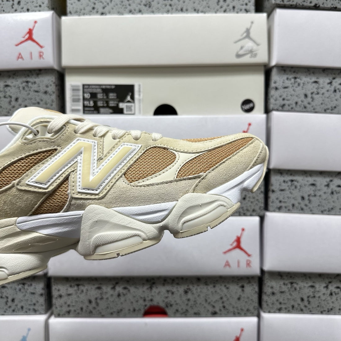 NB 9060 Cream Tan