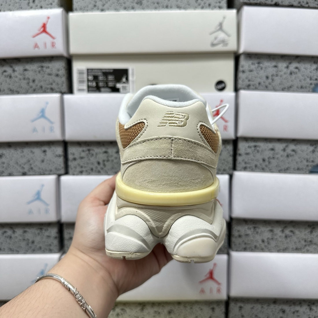 NB 9060 Cream Tan