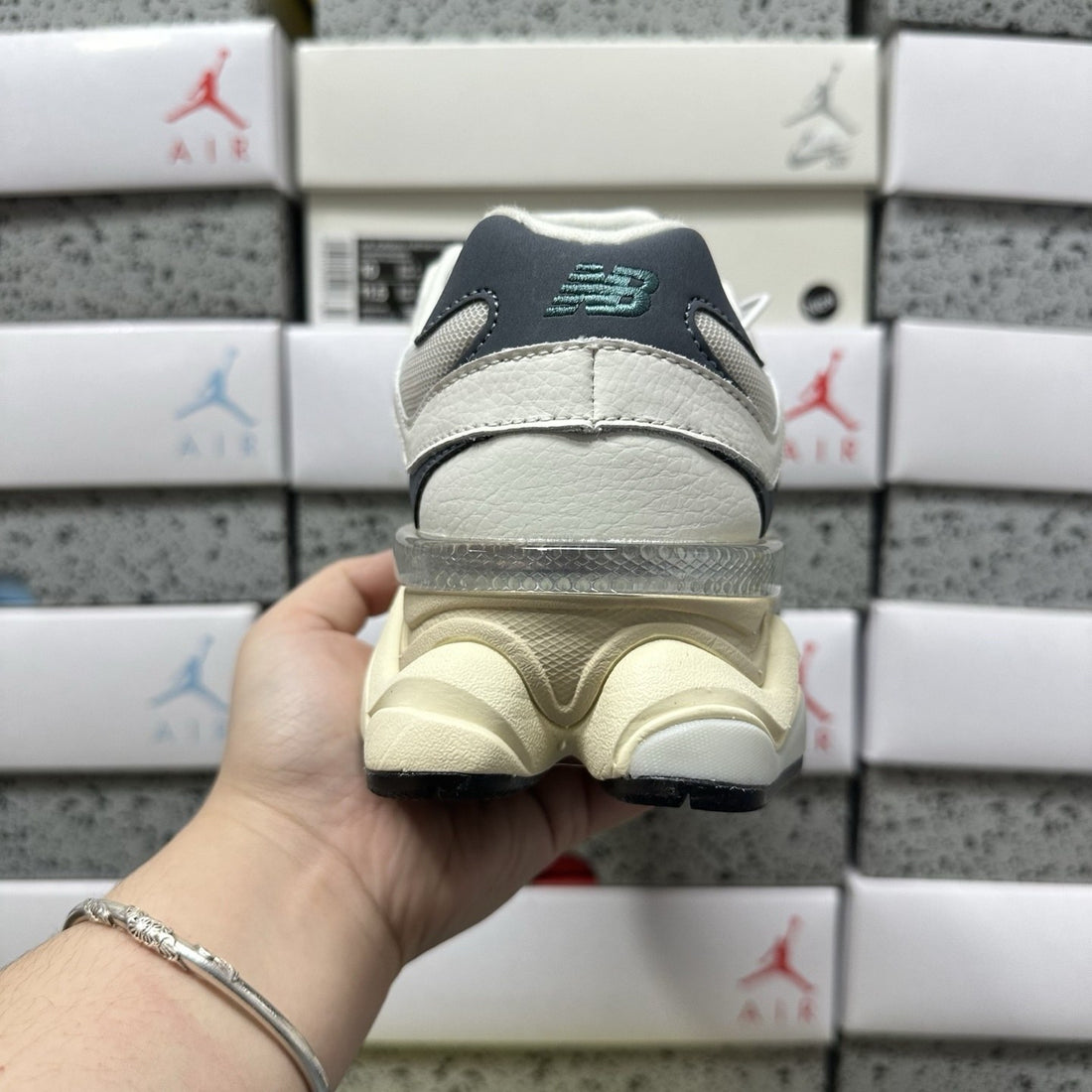 NB 9060 Cream Teal