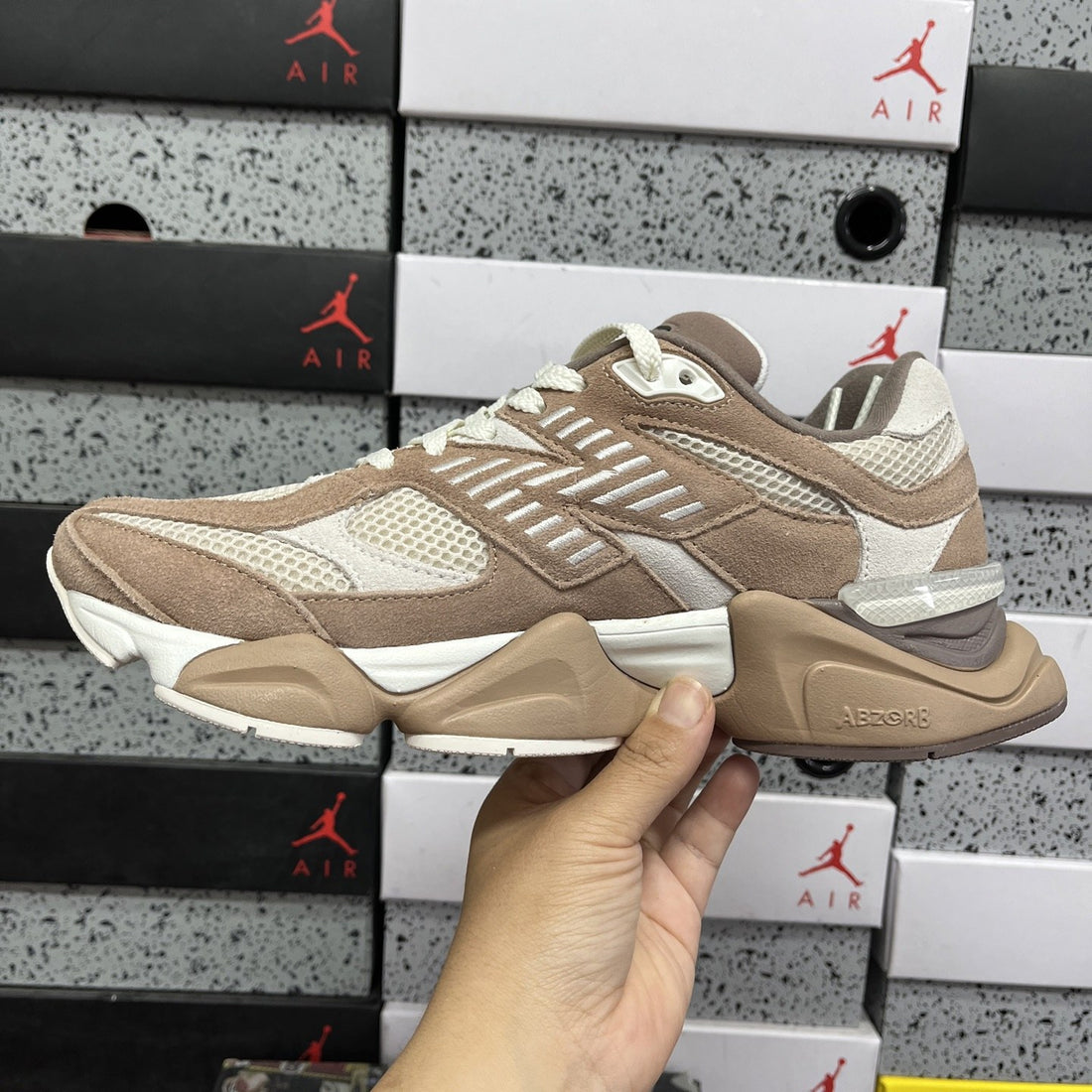 NB 9060 Driftwood Tan