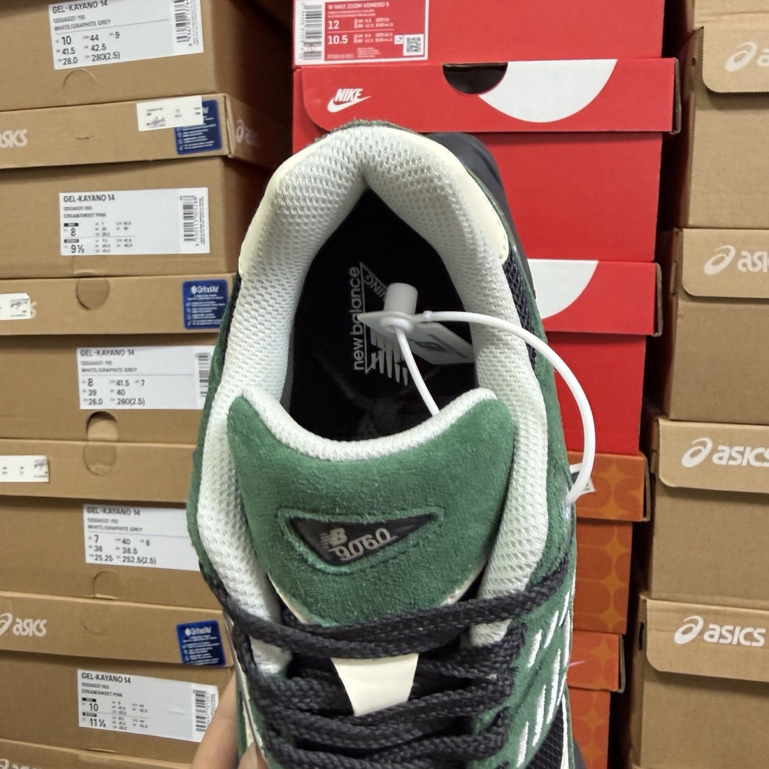 NB 9060 Green Cream Blue