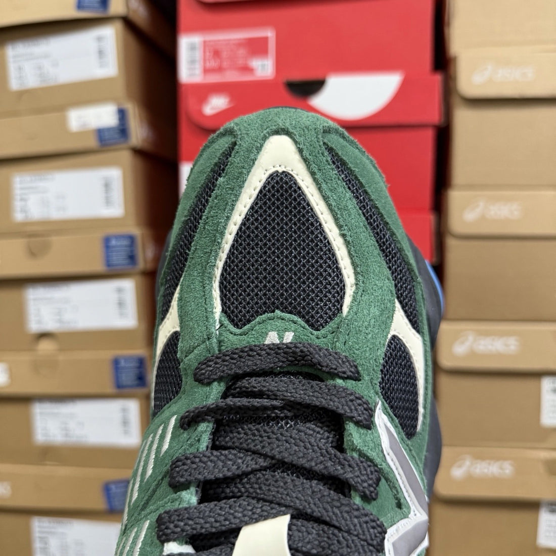 NB 9060 Green Cream Blue