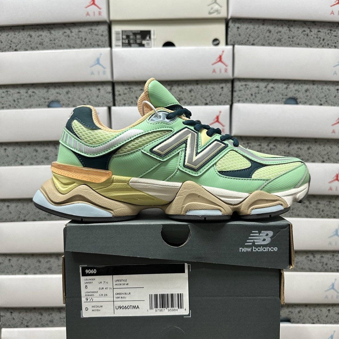 NB 9060 Green Multicolor