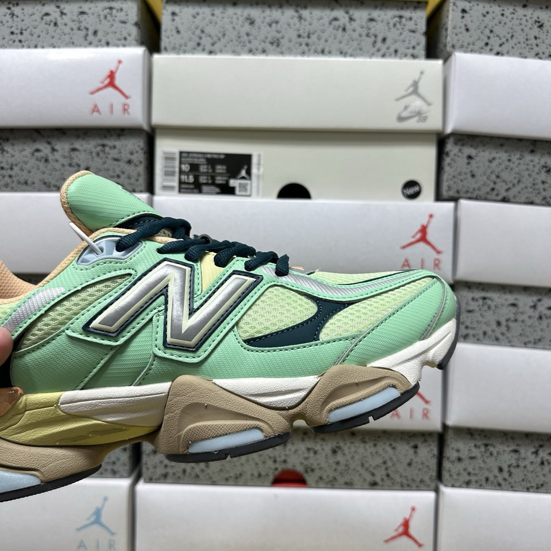 NB 9060 Green Multicolor