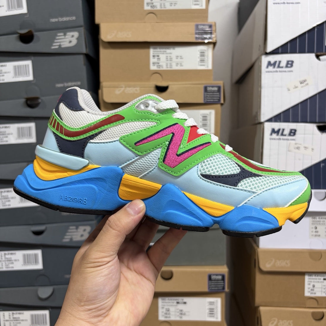 NB 9060 Green Multicolor Bright